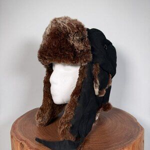 Vintage Holt Renfrew Rabbit Fur Chapka Hat